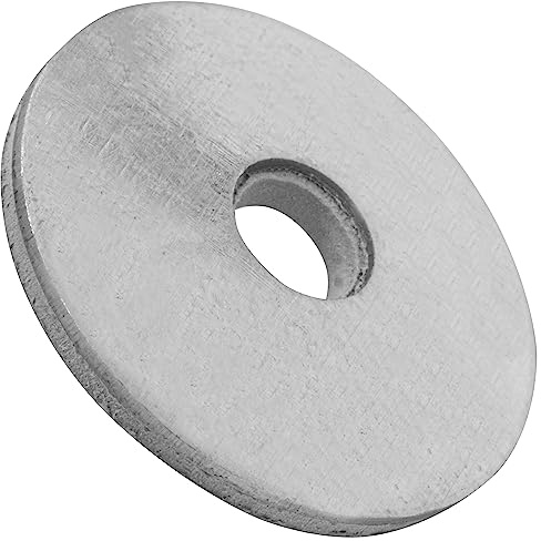 AERZETIX - C67612 - Set di 50 Rondelle di Tenuta EPDM 6.3x25mm con Guarnizione - in Acciaio Zincato - per Viti Autoperforanti Rivestimento Grondaia Lamiera Fissaggio Tetto Pannelli Sandwich