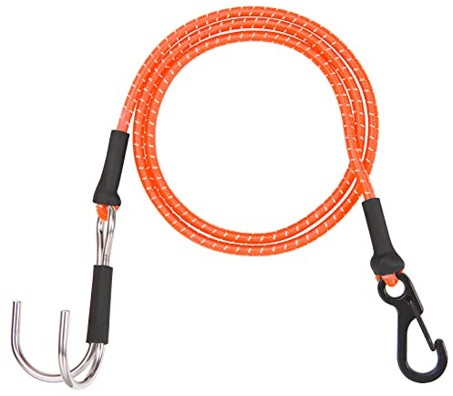 RXZIXYL 1/10 RC Crawler Kinetic Winch Strap,50cm Escape Rope,Rescue Trailer Hook for 1/8 1/10 LCG Chassis Axial SCX10 I II Capra RR10 TRX4 (Orange), (B88189)
