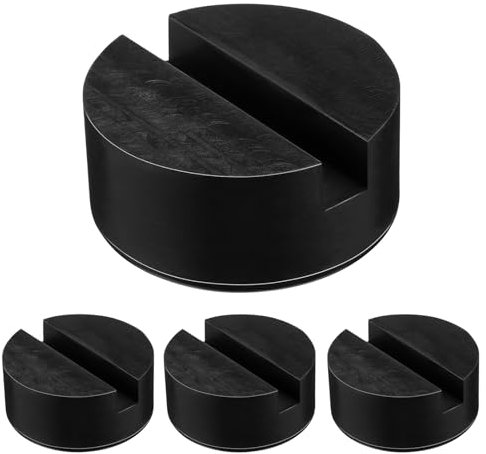 iplusmile Wagenheber Gummiauflage, Universelle Gummiauflage für Fahrzeugheber für Wagenheber Hebebühnen Wagenheber Pad Adapter für Wagenheber Rangierwagenheber Unterstellbock Gummiklotz Gummiblock