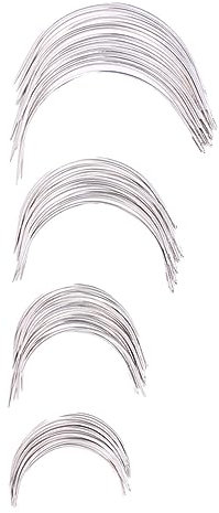 STOBOK 96pcs c Type Weaving Needle Curved Sewing Needles for Upholstery Car Seats Tents for Doll Making