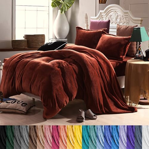 GAIFNAG Kuscheldecke Decke Sofa Strickdecke 150 x 300 cm 230 G/M² Flanell Extra Weich, Waschbar Sofadecke, Decke Couch Blanket für Tiefen Schlaf Und Bessere Erholung, Braun