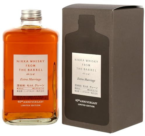 Nikka | Whisky From the Barrel | Extra Marriage 40th Anniversary Limited Edition | Japanischer Whisky | 51,4% vol. | 500 ml