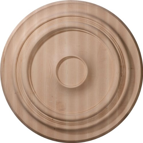 Ekena Millwork CMW16TRRO Deckenmedaillon, 40,6 cm Außendurchmesser x 3,8 cm P, Eiche rot