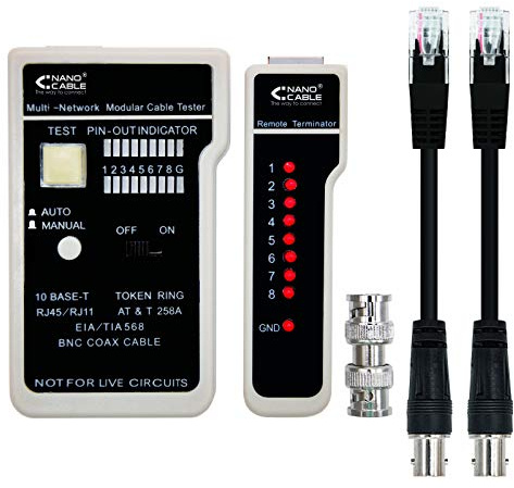 Nano Cable 10.31.0303 - Tester para cables