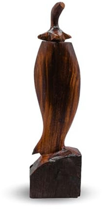 IECAP LLC Ironwood Pepper Grinder – Manual Spice Grinder, Wooden Pepper Mill Grinder, Chiltepin Pepper (Chili)