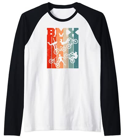 BMX Rad Fahrer BMX Bike Fahrrad Freestyle race BMX Raglan