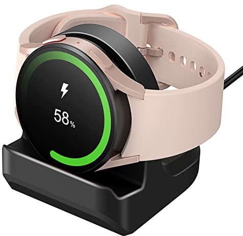 Ständer für Samsung Galaxy Watch 8 Classic 46MM/Watch 8/7/6/Ultra, 40/44MM, Watch Ultra 2025 47MM, rutschfeste Silikon Ladestation Halter mit Kabelmanagement-Schlitz(Ohne Ladefunktion)