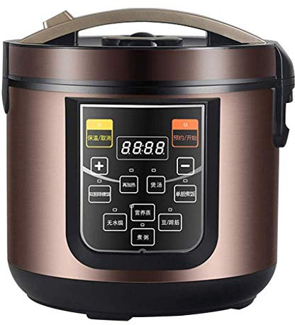 Olla Multi Sugar Removal Digital 5L Olla de cocción Lenta Vaporera programable Salteado Yogurt Olla arrocera Multifuncional