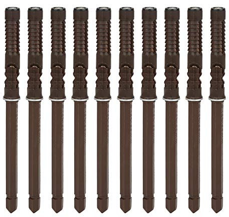 Wnvivi 10 Pezzi 10x100 Staffe per Mensole Galleggianti,Supporto per Mensole a Parete Nascosto,Bullone per Staffa di Supporto per Mensole Galleggianti,Staffe di Fissaggio per Rack a Parete