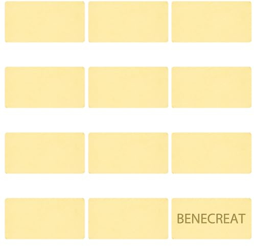 BENECREAT Leere Aluminium-Tags