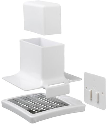 Seifenpulverbox selbstentleerender Seifenspender Waschbecken-Organizer im Badezimmer Seifen Halter Organizer für Badezimmer toilettenseifenhalter Badezimmer Seifenschale abnehmbar