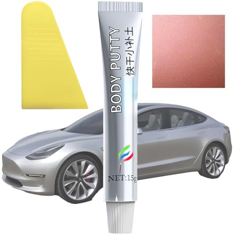 Ristyur Remplisseur de Rayures de Peinture, Mastic de Peinture de Voiture - 15 g de Mastic de Peinture pour véhicules, Mastic Anti-Fuite pour carrosserie,Mastic de Remplissage de Peinture sans