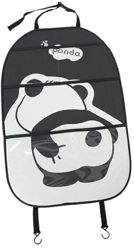 Streysisl Protection de dossier de siège de voiture, protection de siège arrière de voiture en cuir contre la saleté, approvisionnement de voiture, tapis de protection de siège de voiture pour SUV