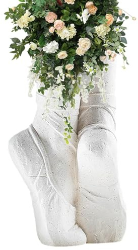 usefulbeauty Jarrón de cerámica, jarro de Flores, jarro Decorativo Moderno Flores - Artesanía de arreglo Floral de decoración de Oficina, centros de Mesa de cerámica para Sala de Estar, Dormitorio y
