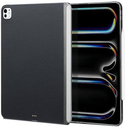 PITAKA iPad Pro 11 Case for 2025/2024 (M4) 5th Gen Thin & Light Magnetic Aramid Fibre Case Work with Magic Keyboard Compatible with Magic Keyboard & Magsafe - Black/Grey