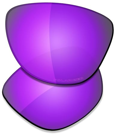 Saucer Lentes de repuesto de alta calidad compatibles con lentes de sol inteligentes Ray-Ban Meta Skyler (Gen 2) RW4014 de 52 mm, Violeta morado polarizado, Taille unique