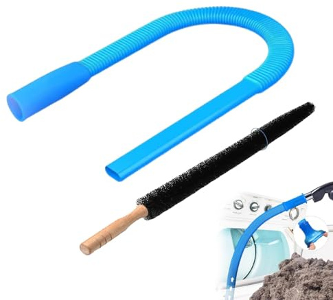 Dryer Vent Cleaner Kit, Dryer Vent Hose, Dryer Vent Cleaner Kit Dryer Lint Vacuum Attachment, Stretch Universal Connector, Dryer Vent Cleaning Tool