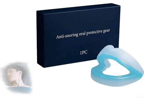 santenor SanoRespire -Embout buccal anti ronflement, Gouttière Dentaire anti Ronflement, compact et portable, Airflow Sofela vous aidant à profiter d'un sommeil réparateur Unisexe (Un)