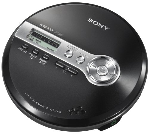 Sony D-NF340 Personal CD Player with FM Radio