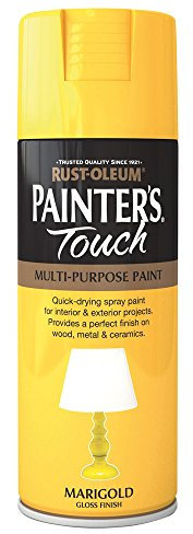 Rust-Oleum AE0040047E8 400ml Painter's Touch Spray Paint - Marigold Gloss