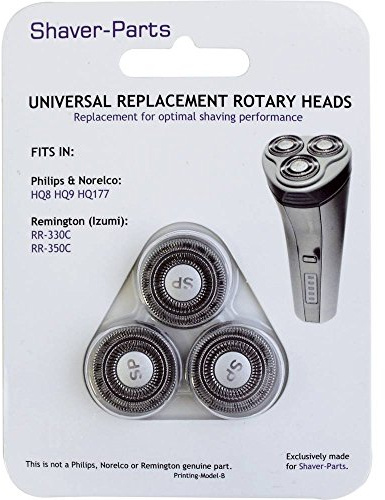 Shaver-Parts Alternative Scherköpfe für Philips HQ8/HQ9/HQ177/SH30