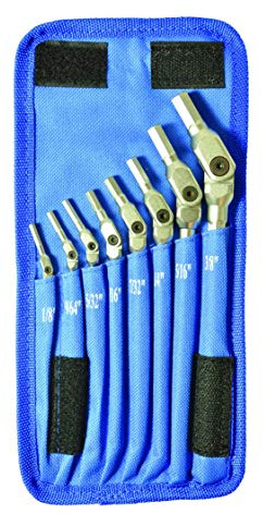 Bondhus HP8-IC-17 SINGLE Set 8 Chrome Hex Pro Wrenches 1/8-3/8in