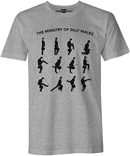 More T Vicar The Ministry of Silly Walks - Le ministère des promenades idiotes - T-Shirt Monty Python pour Homme