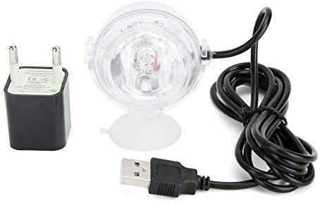 Unterwasser LED Licht Teichbeleuchtung für Garten, Aquarium, Vase, Badewanne und Pool - Wasserlicht (Weiß)