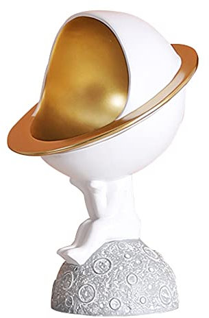 MTFBQ Vide Poche Entree Design Plateau À Bijoux Bol À Clé, Organisateur De Plat De Bonbons De Bureau De Support De Stockage De Clé, Stockage De Bijoux De Pièce De Monnaie，Dore