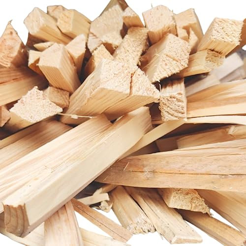Volcann BBQ Kindling Dried Kiln Fuel - Fire Starter for Home or Garden BBQs, Multi-Fuel Stoves, Wood-Burning Ovens, Pizza Ovens, Camping Trips, Beach Parties and Open Fires