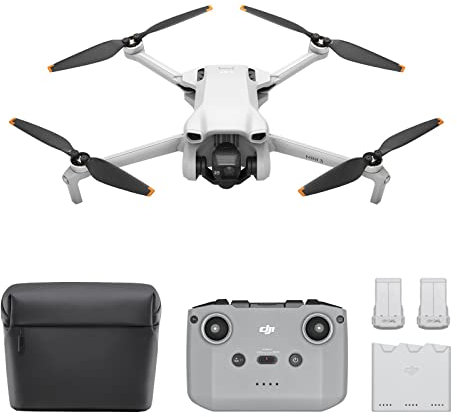 DJI Mini 3 Fly More Combo – Lightweight and Foldable Mini Camera Drone with 4K HDR Video, 38-min Flight Time, True Vertical Shooting, and Intelligent Features