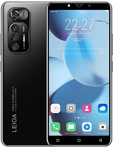 McMgc Smartphone Offerta del Giorno, 5.0 inch IPS Display, 16G ROM 128GB Espandibili Cellulare, Android Cellulare Dual SIM Economici Telefoni Mobile ，3G/GSM Cute Cellulari (M10-Black)
