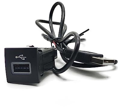 12V / 24V Caricabatteria da Auto rapido Presa accendisigari QC3.0 PD Adattatore di interfaccia USB Adatto for VW Fit for Jetta 5 MK5 Fit for Scirocco Fit for Golf 06-12 (Color : Audio)