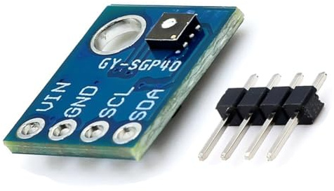 Hailege SGP40 CO2 eCO2 TVOC Sensor de dióxido de Carbono Sensor de Control de la Calidad del Aire con formaldehído Sensor de Calidad del Aire Interior GY-SGP40