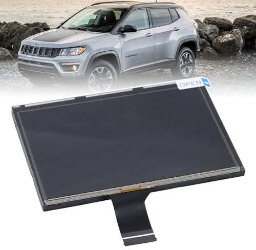 7 uconnect Touch Screen Digitizer LCD Monitor Radio Navigation Compatible with Jeep Compass 2017 2018 2019 2020 Radio Navigation Replace # TDO-WXGA0700K00033-V2 TDO-WXGA0700K00057-V1