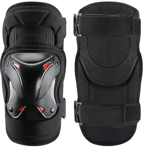 Knie- und Ellenbogenschützer, Motocros-Kniebandage, Motorrad, Schnellverschluss-Schnalle mit elastischem Design, Moto-Beinschützer, Ellenbogenschoner