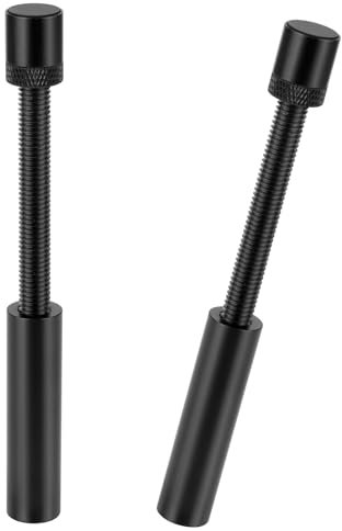 GPU Support Bracket, 2 pcs Graphics Card Support, Aluminum Alloy GPU Sag Holder, Black Gpu Stand Bracket Adjustable 74-120MM for Graphics Card Video Card