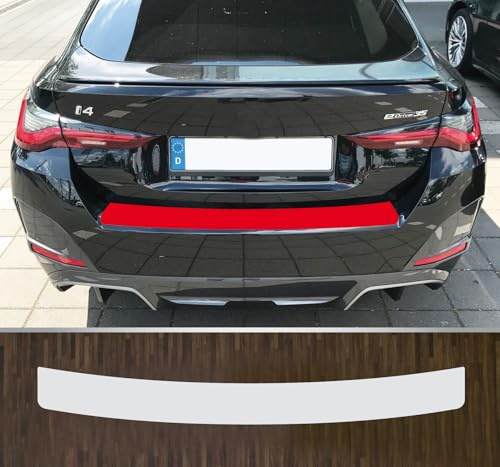 Lackschutzfolie Ladekantenschutz transparent 150 µm stark kompatibel mit BMW i4 ab 2021 Folienstärke 150 µm !!!