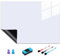 A3 Tableau Blanc Magnetique, tableau magnetique frigo, tableau blanc effacable magnetique, avec 3 Stylos, 1 Effaceur, 2 Aimants, Tableau Magnetique Mural pour Bureau, École, Cuisine