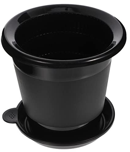 Yardwe Indoor-gärtnerei – Set Mit Blumentöpfen Zur Wurzelkontrolle Töpfe Für Pflanzen Mit Hervorragender Drainage Und Belüftung