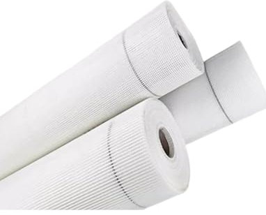 Fiberglass Mesh Roll for Concrete, Fibreglass Reinforcing Drywall Joint Mesh Non Adhesive for Drywall Repair, Reinforcement Anti Cracking(10000x100cmx80g)