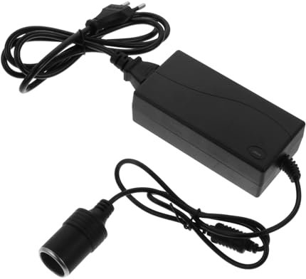 Warmhm 220V Adattatore per Convertitore Potenza per Auto per Domestico e Veicoli con Spina Ue e Alta Capacità Compatibile