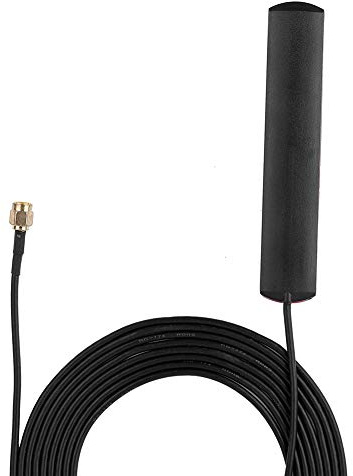 Cocoarm per Scanner a Banda Larga, Radio Mobile a Banda Completa con Interfaccia SMA Maschio per Ricezione Segnale Forte da 30 MHz a 1200 MHz, Installazione Semplice con Montaggio su Vetro,