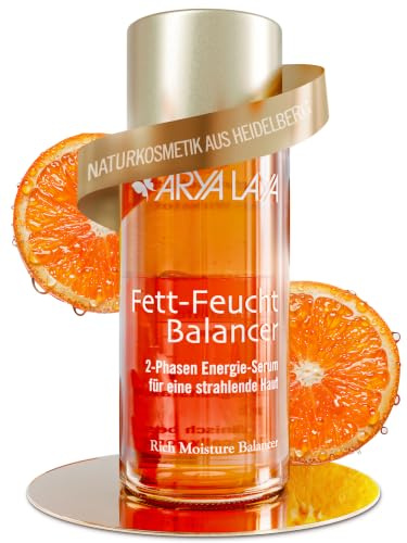 ARYA LAYA Fett-Feucht Balancer Klassiker, 50 ml | 2-Phasen Energie-Serum für einen strahlenden Teint, Ampullen Alternative, mindert erste Fältchen, für viele Hauttypen