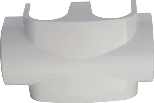 Heimeier Kunststoff Verkleidung für Thermostat Ventil Multilux 3850 weiß chrom, Farbe:verchromt