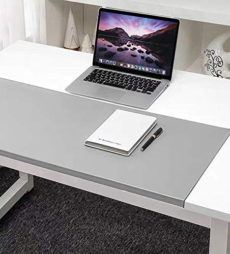 Ergonomisch Schreibtischunterlage mit Kantenschutz,Kunstleder,erweiterte rutschfeste Büro Schreibunterlage-Schreibtischauflage-Schreibmatte,Laptop-Tastatur Mauspad,Tischunterlage