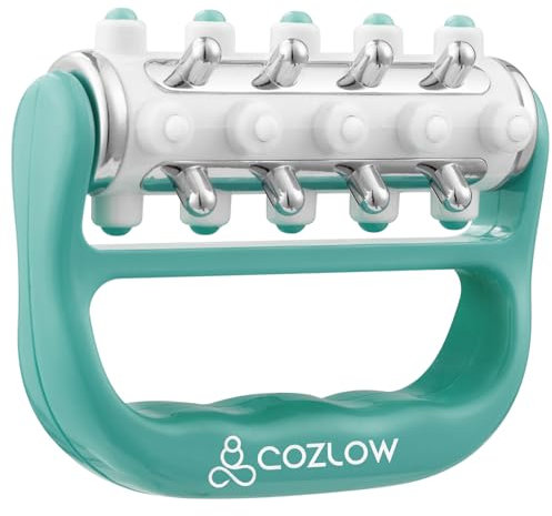 MyoRelease Lymphdrainage-Massagegerät (grün), ultimatives Faszien- und Narbengewebe-Massagegerät, persönlicher Handmassageroller für Beine von Cozlow