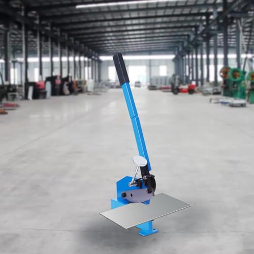 DiLiBee 200mm Handhebelschere Blechschere Metallschere Rollenblechschere Manuelle Stangenplatte Scher Schneidet Schnittstärke 6mm - 11mm