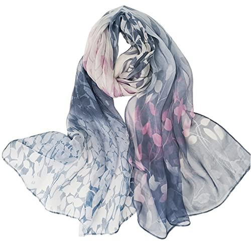 FAIRYGATE Schals & Tücher für Damen Modischer Damen Schal Stola Halstuch Tuch aus Chiffon für Frühling Sommer Ganzjährig