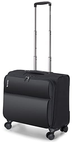 GOTYKE Laptoptasche mit Rädern, 4 Rädern, Laptoptasche mit Rollen, Business-Bürotasche, Laptop-Trolley-Tasche, Pilotenkoffer Handgepäcktasche (Farbe: B, Größe: 46 x 24 x 40 cm)